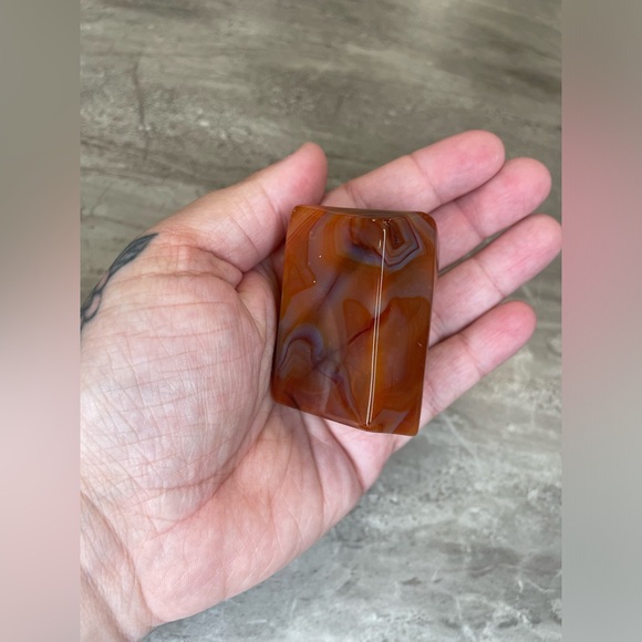 Carnelian Freeform Crystal - Picture 5 of 5